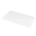 Amazon Basics Non-Slip Cotton Bath Mat, 100% Cotton Absorbent, Machine Washable, 31" L x 20" W, Bright White