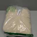 Flamingo P Large Couch Cushion Covers 3 Piece Set Sofa Seat Slipcovers for Deep Oversized Cushions with Elastic Bottom Furniture Protector for Pets & Kids, 3 Seat XL Cushion Cover, Biscotti Beige