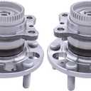 NewYall Pack of 2 FWD Rear Left or Right Wheel Hub Bearing | for Hyundai Elantra Veloster 2011-2017 Kia Forte Forte5 2014-2018