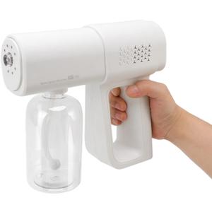 Spray Gun 380ml Portable Hair Moisturizing Sprayer Rechargeable Hairdressing Steam Sprayer for Home Hair Salon (EXP 12/31/36)