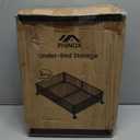 Under Bed Storage, Under the Bed Storage Containers with Wheels, Under Bed Shoe Storage Organizer Drawer for Bedroom Clothes Shoes Blankets - 4 Pack(15.7×23.6")