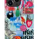 DorisMax for iPhone 16 Pro Max Case Cute, Preppy Trendy Floral Design