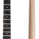 Electric Guitar Neck Maple Head Rosewood Fretboard 24 Fret for IBZ Parts Replacement Black