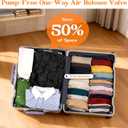 Travel Laundry Bag for Dirty Clothes, Waterproof Travel Compression Bags for Packing, Moisture-resistant Vacuum Storage Bag, Space-Saving Laundry Storage Organizer for Cruise, Swimming, Gym