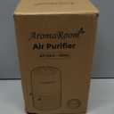 Air Purifier for Home Bedroom, AromaRoom H13 HEPA Air Filter For Smoke Pollen Dander Hair Smell Air Cleaner, 3-in-1 Filter with Sleep Mode, Quiet Air Cleaner For Pets, Home, Baby Room (White)