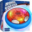 Hover Soccer Ball, Air Floating Soccer with LED Lights & Foam Bumper, Indoor Soccer Toys for Kids Ages 5-12, Ideal Easter Birthday for 4 5 6 7 8 9 10 11 12 Year Old Boys Girls (Blue)