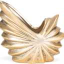 Pewter Sea Shell Planter