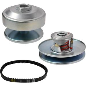 JNDO Go Kart 40 Series Torque Converter Kit with 1" Driver Clutch+3/4" Driven Clutch+203785 Drive Belt for Comet 209133A 209139A 209151A Manco 2432 8hp-16hp engines with 1/4" keyway