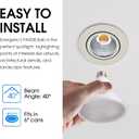 Energetic LED PAR38 Outdoor Flood Light Bulb Home Residential Patio Driveway Light, PAR38 LED Bulb, 2700K Soft White Dimmable, 100W Equivalent 12.5W, Wet-Rated, 1050 Lumen, E26 Base, ETL, 12 Pack