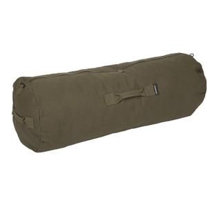 STANSPORT - Deluxe Duffel Bag With Zipper For Gym, Travel, & Storage (Olive Green)