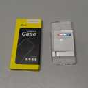 JETech Case for iPhone 12/12 Pro 6.1-Inch with Stand, Support Wireless Charging, Slim Shockproof Bumper Phone Cover, 3-Way Metal Kickstand (Clear)