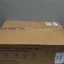 SUNVIE 12-Pack LED Low Voltage Pathway Lights 5W Warm White with Connectors, 5.98"L x 5.98"W x 20.7"H