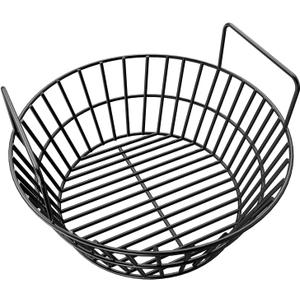 Charcoal Ash Basket for Large Big Green Ggg Grill Pit Boss, Louisiana Kamado Joe Grill Charcoal Basket -Stainless Steel