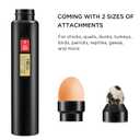 HBlife Egg Candler Wireless Rechargeable LED Bright Cool Light, Egg Candler Tester for Monitoring Eggs Development with 2 Soft Rubber