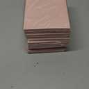SGHUO 12pcs 4"x6" Pink Rubber Carving Blocks Linoleum Block Stamp Making Kit