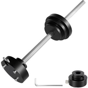 Inside Pipe Cutter for 1-1/2Inch and 2Inch Schedule 40 PVC/ABS Pipe Cutter Tool,7" Adjustable Cutting Depth,Cutter Plumbing Tool with Aluminum Alloy Body, Stainless Steel Shaft, Steel Blade (Black)