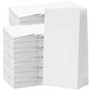 Homrelaxy 500 Pcs 4LB Paper Lunch Bags, 5.1x3.2x9.8 Inch Kraft Paper Bags, White Paper Bag for Snacks, Sandwiches, Crafts, Gift Bags(White)