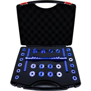 Bike Bearing Press Kit, ROWYOU Bicycle Bearing Press Set Include 35 Bearing Adapters & Bike Headset Press Tool & Carry Case, Heavy Duty Bike tool for Wheels/Hub BB Axis Turning Point Tool