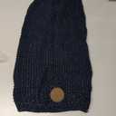 KYEESE Dog Sweater with Leash Hole Comfy Pullover Sweater Medium Size Male with Reflective Yarn Warm Pet Coats Stretchy Cozy Lightweight Thick Knitwear Dog Clothes, Navyblue, X-Large (XL (40-60lbs))