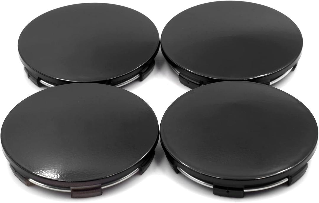 RTRHINOTUNING 65mm (2.56in) / 62mm (2.44in) Wheel Hub Center Caps Compatible with Volk Racing TE37 17" & 18" Wheel Rims Caps Metal Bronze 4 Pack A Flat Type