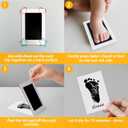 4-Pack Baby Inkless Hand and Footprint Kit Paw Nose Print Kit for Dogs Cats Pets Clean Touch Ink Pad for Baby Pets Newborn Keepsake Mess-Free Ink Pad