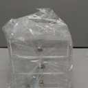 Small Clear Stackable Storage Drawers,Acrylic Bathroom Makeup Organizer,Plastic Storage Bins For Vanity, Undersink, Kitchen Cabinets, Pantry, Home Organization