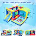 Inflatable Bounce House for Kids, 161"L x 126"W x 73"H