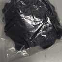 Wenrine Women's Mesh Long Sleeve Square Neck Ruched Party Club Cocktail Bodycon Mini Dress (Black, XS)