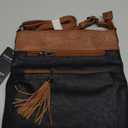 MASINTOR Crossbody Purses for Women, Multi Pocket Casual Crossbody Bag, Adjustable Strap Shoulder Bag with Tassel