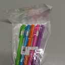 Molain 10 Pcs Pen-Style Erasers Set, 5 Retractable Click Eraser Pen Shell + 5 Eraser,Mechanical Eraser Pencil, Bar Erasers for Kids Students Artist Painting Writing, Home School Office Supplies