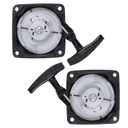 HAQQI 63022 Pull Start Starter Recoil Compatible with Harbor Freight Predator Earth Auger MC43 52cc 2HP Earthquake E43 E43CE E43WC MD43 Earth Auger(Pack of 2)