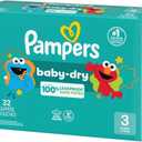 Pampers Diapers - Baby Dry - Size 3, 32 Count, Absorbent Disposable Infant Diaper