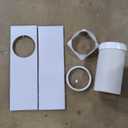 BLACK+DECKER Smart Portable Air Conditioner, 14,000 BTU (10,200 BTU SACC) for Rooms up to 700 Sq. Ft., Smart Portable AC with Follow Me Remote and Window Kit, BPACT14WT, White