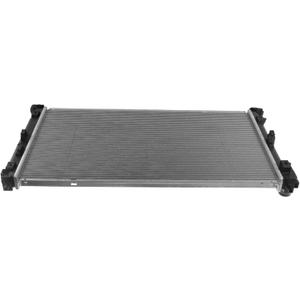 TRQ Radiator Aluminum Core Cross Flow Compatible with 2007-2017 Jeep Compass Patriot 2008-2014 Dodge Avenger 2007-2012 Caliber 2011-2014 Chrysler 200 2007-2010 Sebring CH3010339 CU2951