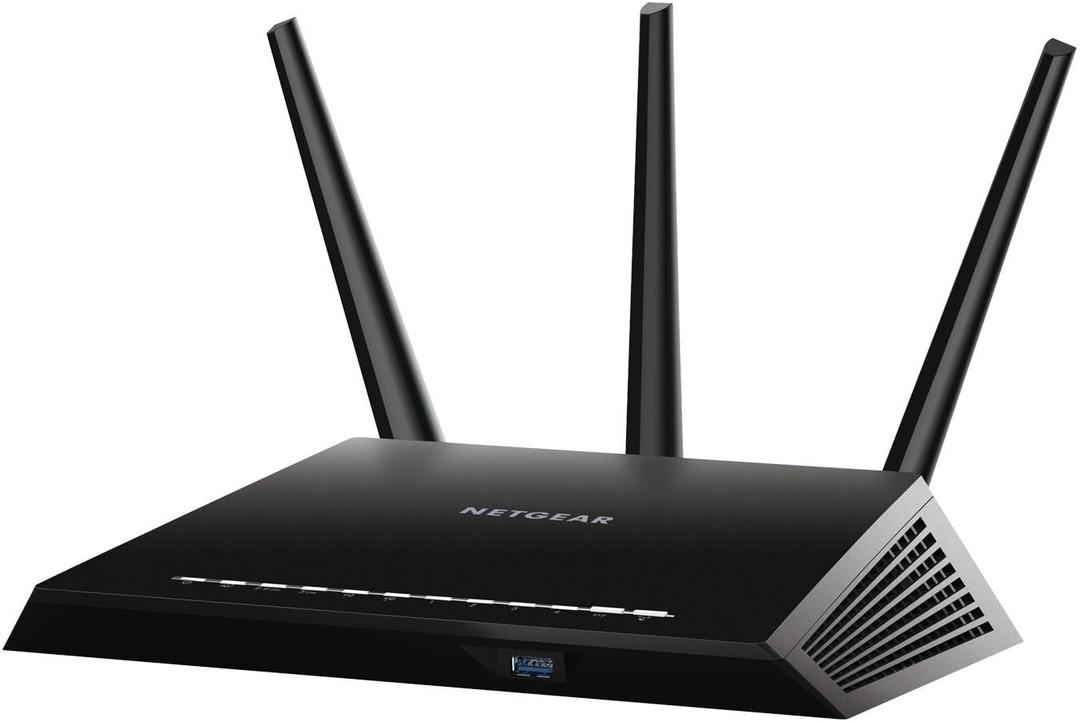 NETGEAR Nighthawk AC1900 Smart WiFi Router  Dual Band Gigabit (R6900-100NAS)