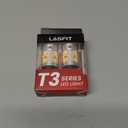 LASFIT T3 7443 Switchback LED Bulb 7444 LED Front Turn Signal Light Parking Light 7444NA Built in Resistor 100% Error Free White Amber(2pcs)