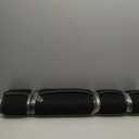 Amyracel Front Door Mat Indoor Outdoor Entrance, 36" x 60" All-Season Waterproof Doormat for Enterway, Heavy Duty Commercial Floor Mat, Fade Resistant, Rubber Back, Low Profile, Easy Clean (Black)