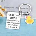 ZZP Stocking Stuffers for Teen Girls Boys, Popular Gifts for College Boys Girls, Duck Keychain Duck Gifts for Women, Postive Lucky Ducks Charms Ducking Key Chain