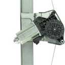 SHOWSEN 741-389 Rear Right Passenger Side Power Window Regulator W/Motor Fit 2007-2013 GMC Sierra/Chevy Silverado 1500 2500 HD 3500 HD Replacement 25885885