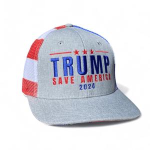 Donald Trump 2024 Save America Patriotic Hat, 3 Pack