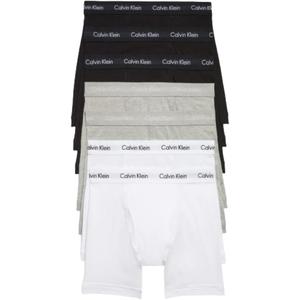 Calvin Klein Men's Cotton Stretch 7-Pack Boxer Brief, Medium