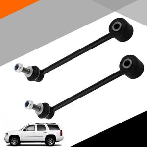 2pcs Sway Bar Link Compatible with 00-20 Tahoe Escalade 02-13 Escalade EXT 03-20 Escalade ESV 07-13 Avalanche 15-20 Suburban,Suspension Kit Stabilizer Links Sway Bar K6700