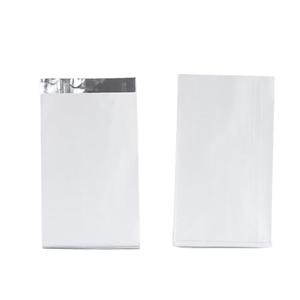 Foil Hamburger Wrappers,Aluminium Foil Lined Bags Storage Temperature, Perfect for Sandwiches,BBQ,Hot Dog,Kraft Food Wrapping Paper Sheets for Picnic,Festival (White, Medium(Pack of 100))