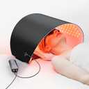 FDA Cleared Red Light Therapy Mask for Face and Neck, 4 Modes LED Light Therapy, Blue Infrared Red Light Therapy, PDT Photons Facial Skin Care Device for Wrinkles and Acne