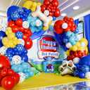 ALL-IN-1 Paw Balloons Garland Arch Kit with BONUS Dog Bone & Paw Print Balloons for Paw Birthday Decorations Paw Balloons Backdrop, Paw Party Supplies for 3rd yo Boy