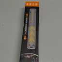 Rechargeable 8000mAh Camping and Work Light with Adjustable Stand 3.4 ft, 3000 Lumen Cordless Work Light Featuring 3 Adjustable Heads, Dimmable Emergency Flashlight with Telescopic Tripod