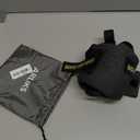 Travel Pillows for Airplanes, Plane Pillow with Eye Mask for Long Flights Sleeping, 360 Support Airplane Head Strap Compact Flight Essentials for Travel Sleep Neck Upright, Stop Bobblehead (Grey)