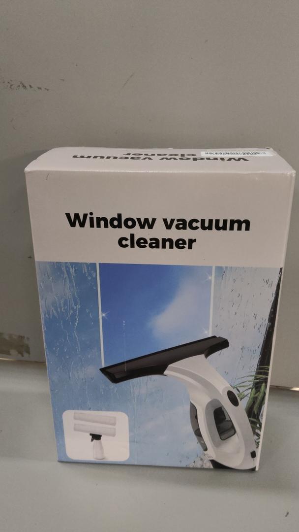 Cordless Window Vacuum Cleaner, Window Cleaner Squeegee Tool Set, Electric Windown Spray Cleaning Tool with 10 inch Squeegee Blade for Showers,Glass,Countertops,and Tiles, 2200mAh (Black White)