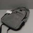 MATEIN Travel Laptop Backpack, Business Anti Theft Slim Sturdy Laptops Backpack Personal Item Bag, Water Resistant College School Computer Bag Gift for Men & Women Fits 15.6 Inch Notebook, Grey