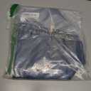 Ekouaer Satin Nightgowns for Women Button Down Sleep Shirt Silk Night Shirt Long Sleeve Boyfriend Sleepwear S-3XL (Blue, XL)